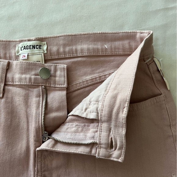 L'Agence Zoe Shorts in Petal - Picture 7 of 15